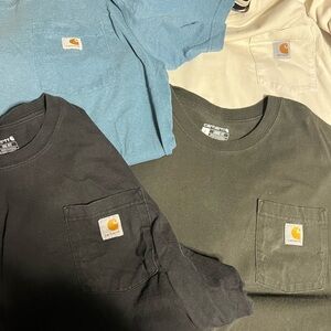 Carhartt bundle men’s short sleeve pocket t-shirts